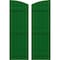 Ekena Millwork Americraft 5-Board (3 Batten) Wood Joined Board-n-Batten Shutters w/Ellipt Top, ARW401BE518X77HGH, PR ARW401BE518X77HGH - alternate 1